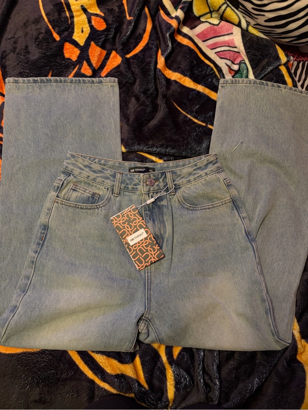 Brand new TOYOUTH baggy jeans - Light Blue